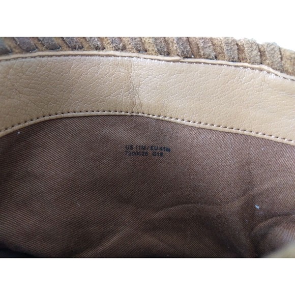 Patricia Nash Cognac Monte Brown Leather Suede Slouch Mid Calf Boots Womens 11M - Picture 10 of 11